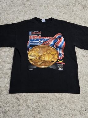 VTG 92' USA Basketball Gold Medal Graphic Tee XL